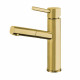 Waterhaus Lead-Free Solid Stainless Steel, Single Hole, Single Lever Kitchen Faucet with Pull-out Spray Head - Brass