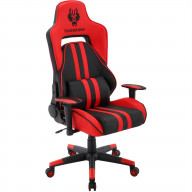 Commando 17.75-20.75 Gas Lift, 2-Tone Gaming Chair - Red/Black
