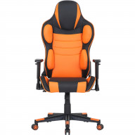 Hanover Commando Gas Lift 2-Tone Gaming Chair, Faux Leather, NO Cushions
