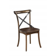 Arendal Side Chairs, Burnished Dark Oak