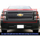 2014-2015 Chevy Silverado 1500 Not for Z71 STAINLESS STEEL BLACK POWDER COATED Finish 1.8 MM WIRE MESH RIVET STYLE Rivet Grille