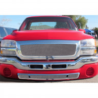 2003-2006 Gmc Sierra Stainless Steel Polished Finish 1.8 Mm Wire Mesh Mesh Grille