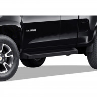 2015-2021 Chevy Colorado Extended Cab\ 2015-2021 GMC Canyon Extended Cab 6061 Aircraft Aluminum Black finishing 6 Inch iRunning Board Door to Door