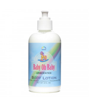 Rainbow Research Body Lotion Organic Herbal Baby Unscented (8 fl Oz)