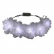 Light Up Floral Princess Cool White Fairy Halo Crown