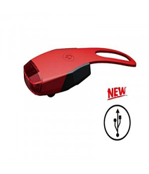 Silicone USB Rechargeable LED Bike Tail light