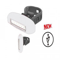 USB-Rechargeable COB-LED Super Bright Bike Headlight