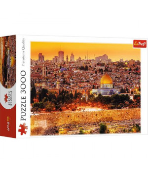 Trefl 3000 piece Jigsaw Puzzles, The roofs of Jerusalem