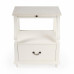 Butler Specialty Company, Mabel Marble Nightstand, White