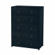 Butler Specialty Company Lark 5 Drawer Cabinet, Navy Blue