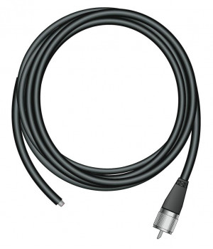 FIRESTIK - K850 RG58A/U 50' COAX CABLE WITH ONE BARE END & 1 END WITH A PL259 CONNECTOR
