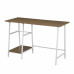 Designs2Go Trestle Wood Metal Desk with Removable Shelves