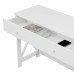 Oxford 42 inch Desk with Charging Station - White