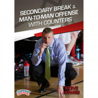 SECONDARY BREAK & MAN-TO-MAN OFFENSE WITH COUNTERS (STEVE HOWES)
