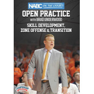 NABC ON THE COURT OPEN PRACTICE WITH BRAD UNDERWOOD: SKILL DEVELOPMENT, ZONE OFFENSE and TRANSITION