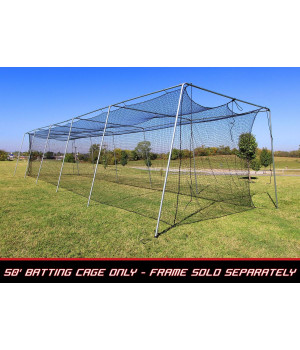 Cimarron 50x12x10 #24 Twisted Batting Cage Net Only