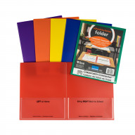Classroom Connector Folders (Color May Vary) (Set of 36 Folders)