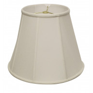 Slant Deep Empire Softback Lampshade with Washer Fitter, White