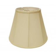 Slant Deep Empire Softback Lampshade with Washer Fitter, Antique White