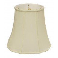 Slant Fancy Octagon Softback Lampshade with Washer Fitter, Egg