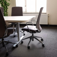 Ultimat XXL Polycarbonate Rectangular Chair Mat for Carpets - 60 x 118