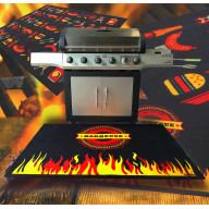 Doortex Flame Design Fire Retardant BBQ Mat - 39