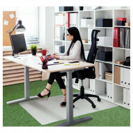 Ecotex Polypropylene Rectangular Foldable Chair Mat for Carpets - 46