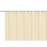 Standard Size Ivory 10 Gauge Peva Shower Curain Liner with Metal Grommets