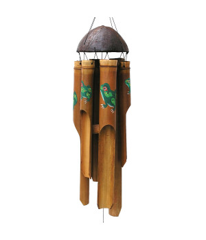 Sm Antique Frog Simple Wind Chime