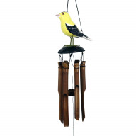 Goldfinch Bamboo Wind Chime