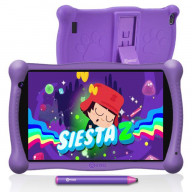 Contixo Kids Learning Tablet 7-inch IPS HD Display, WiFi, Android 10, 2GB RAM 16GB ROM, with Educator Approved Academy (Over $ 150.00 Value), Protective Case with Kickstand and Stylus, V10 Purple