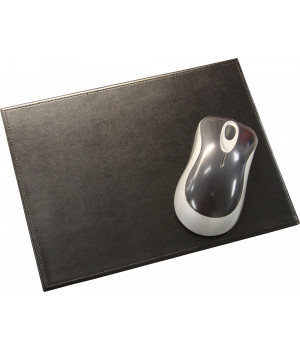 a1414-black-bonded-rectangular-leather-mouse-pad