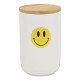 DII Smiley Face Ceramic Treat Canister