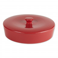 RSVP Tortilla Warmer - 10in - Stoneware - Red