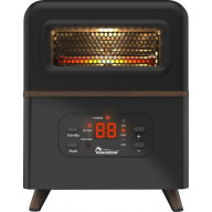 Dr Infrared Heater Dual Heating Hybrid Space Heater, 1500W with remote , more Heat