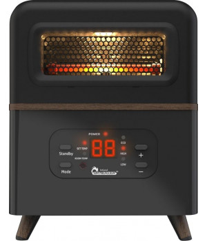 Dr Infrared Heater Dual Heating Hybrid Space Heater, 1500W with remote , more Heat