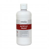 Acrylic Paint 16 oz, Titan White (pack of 2)
