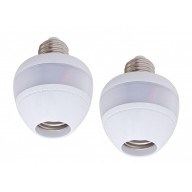 2-Pack Smart Socket INVISIBLE MOTION ACTIVATED RETROFIT SMART BULB SOCKETS SERIES