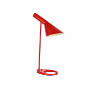 Juniper 1 light red table lamp