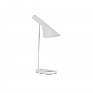 Juniper 1 light white table lamp