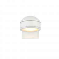 Raine Integrated LED wall sconce in white