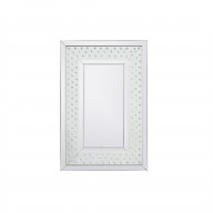 Sparkle collection crystal mirror 20 x 30 inch