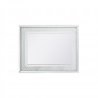 Sparkle collection crystal mirror 32 x 40 inch