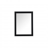 Aqua vanity mirror 27x36 inch in black