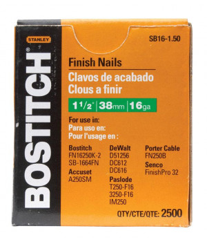 NAIL FINISH 1.5 BX2500 (Pack of 1)