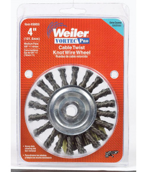 WIRE WHEEL 4"XCOARSE MED (Pack of 1)