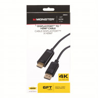 AV CBLE HDMI BLK 6FT 1PK (Pack of 1)