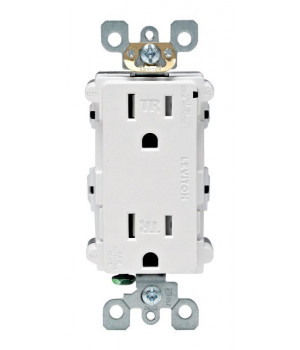 SURGE RECEPTACLE 15A WHT (Pack of 1)