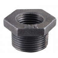 HEX BUSHING 2"X1/2"BLK (Pack of 1)