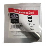 NIPPLE SS 1/2" X 4" (Pack of 1)